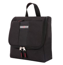 Несессер SWISSGEAR, черный, полиэстер, 22х8х24 см