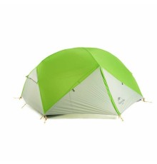 Палатка  Naturehike Mongar NH17T007-M  20D,двухместная сверхлегкая, зелено-белая, 6927595726051