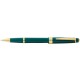Ручка-роллер Cross Bailey Light Polished Green Resin and Gold Tone