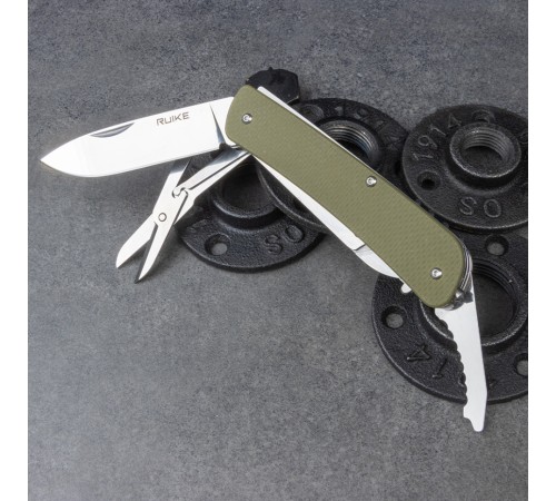 Нож multi-functional Ruike L51-G зеленый