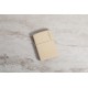 Зажигалка ZIPPO Classic с покрытием Flat Sand, латунь/сталь, бежевая, матовая, 38x13x57 мм