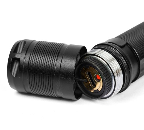 Ручной фонарь SKYWOODS WILD, 2500 люмен, USB-Type C, холодный свет, IP67