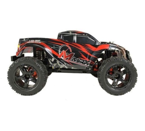 Радиоуправляемый монстр Remo Hobby MMAX Brushless UPGRADE (красный) 4WD 2.4G 1/10 RTR