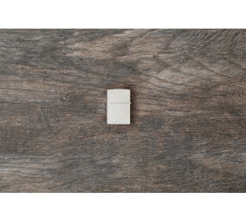 Зажигалка ZIPPO Classic с покрытием Mercury Glass, латунь/сталь, бежевая, матовая, 38x13x57 мм