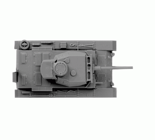 Сборная модель ZVEZDA Немецкий огнеметный танк Pz.Kfw III, 1/100