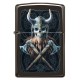 Зажигалка ZIPPO Anne Stokes с покрытием High Polish Black, латунь/сталь, чёрная, 38x13x57 мм