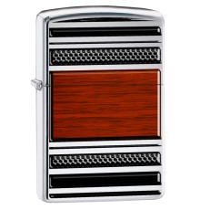 Зажигалка для трубок ZIPPO Pipe с покрытием High Polish Chrome, латунь/сталь,36x12x56 мм