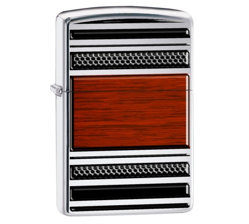 Зажигалка для трубок ZIPPO Pipe с покрытием High Polish Chrome, латунь/сталь,36x12x56 мм