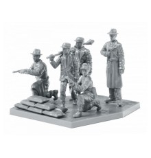 Сборная модель ZVEZDA Фольксштурм. Берлин 1945, 1/72