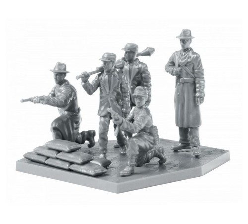 Сборная модель ZVEZDA Фольксштурм. Берлин 1945, 1/72