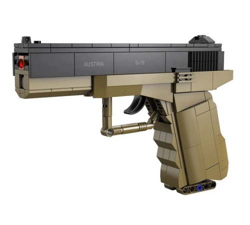 Конструктор CaDA пистолет 17 Pistol (338 деталей)