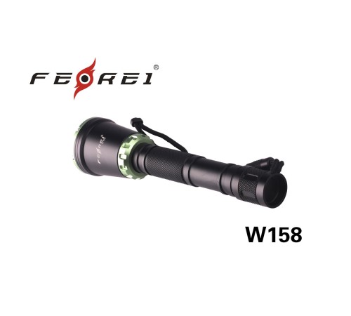 Фонарь для дайвинга Ferei W158 набор, серебряный, W158S