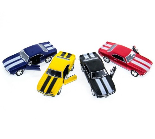 Машина Kinsmart Chevrolet Camaro Z/28 1:40 в асс. инерция (1/12шт.) б/к
