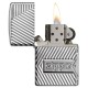 Зажигалка ZIPPO Armor® с покрытием High Polish Chrome, латунь/сталь, серебристая, 38x13x57 мм