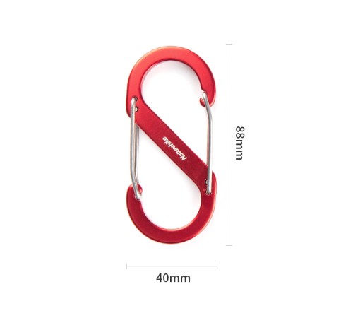 Карабин многофункциональный Naturehike NH20GS004 S-Type 9 см, 1шт
