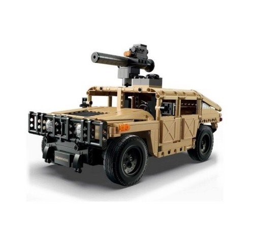 Радиоуправляемый конструктор CADA военный бронированный автомобиль HumVee (628 деталей)