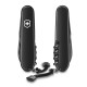 Нож перочинный VICTORINOX Spartan Onyx Black, 91 мм, 12 функций, чёрный, со шнурком в комплекте