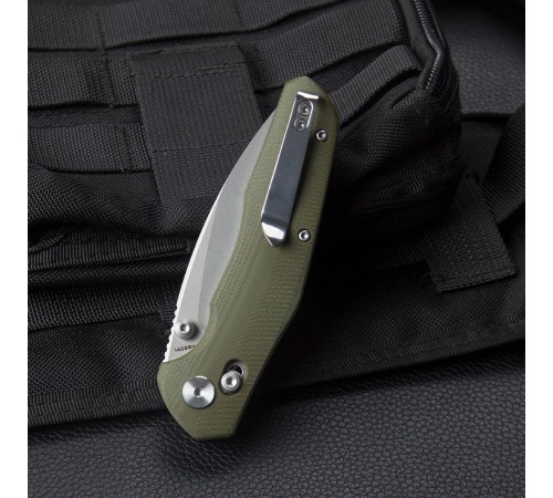 Нож Bestechman Ronan сталь 14C28N, рукоять G10 зеленая