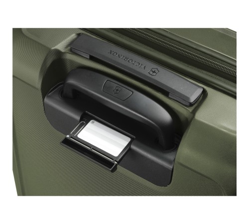 Чемодан VICTORINOX Connex, оливковый, 100% поликарбонат Makrolon, 40x20x55 см, 34 л