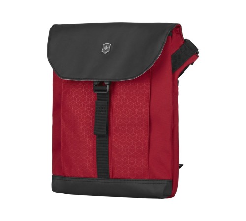 Сумка наплечная VICTORINOX Altmont Original Flapover Digital Bag, красная, нейлон, 26x10x30 см, 7 л