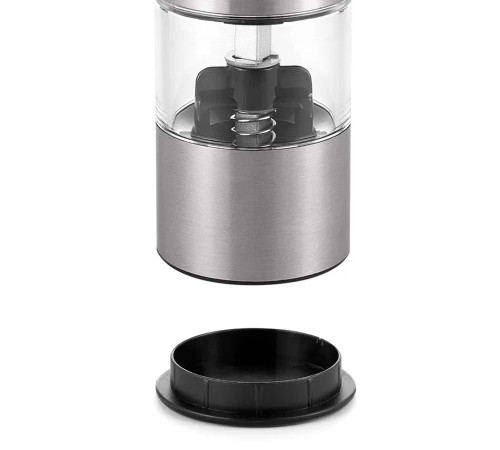 Мини мельница электрическая для специй Huohou silver, 14 см