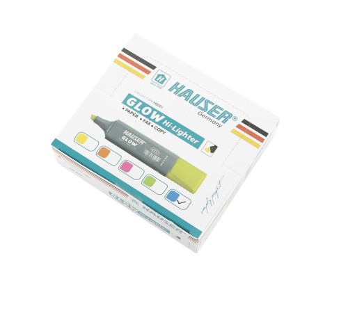 Текстовыделитель Hauser Glow, цвет синий