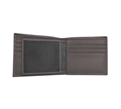 Кошелёк, Cross Nueva FV, кожа наппа, фактурная, коричневый, 11,5 х 1,5 х 9,5 см