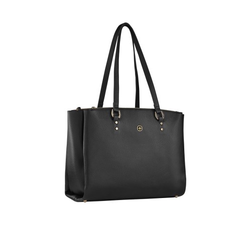 Сумка женская WENGER RosaLyn 14'', черная, полиэстер, 38х29х24 см, 20 л