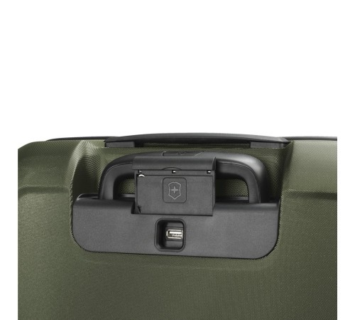 Чемодан VICTORINOX Connex, оливковый, 100% поликарбонат Makrolon, 40x20x55 см, 34 л
