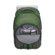 Рюкзак WENGER Sun 16'', зеленый со светоотражающим принтом, полиэстер, 35x27x47 см, 27 л