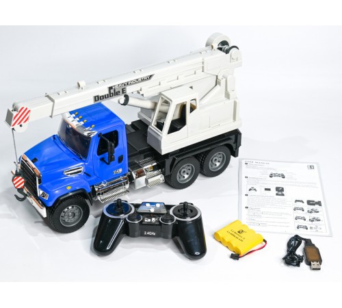 Радиоуправляемый автокран Double Eagle Freightliner 114SD 1/20 2.4G RTR