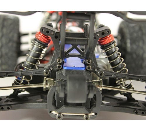 Радиоуправляемая трагги Remo Hobby S EVO-R Brushless V2.0 (красная) 4WD 2.4G 1/16 RTR
