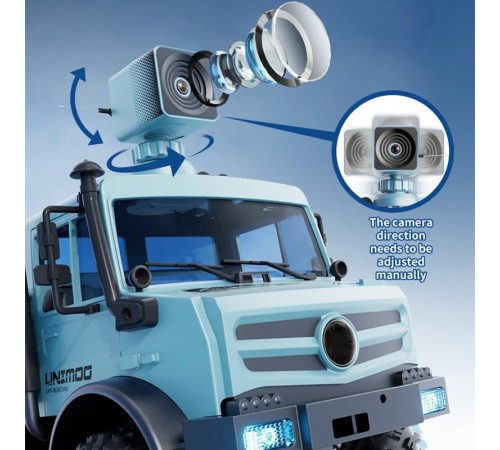 Радиоуправляемая машина WPL Следопыт с FPV HD WIFI камерой (песочная) 4WD 1/16 2.4G RTR