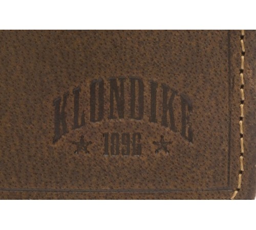 Бумажник женский KLONDIKE «Wendy», натуральная кожа в темно-коричневом цвете, 10 х 13,5 см