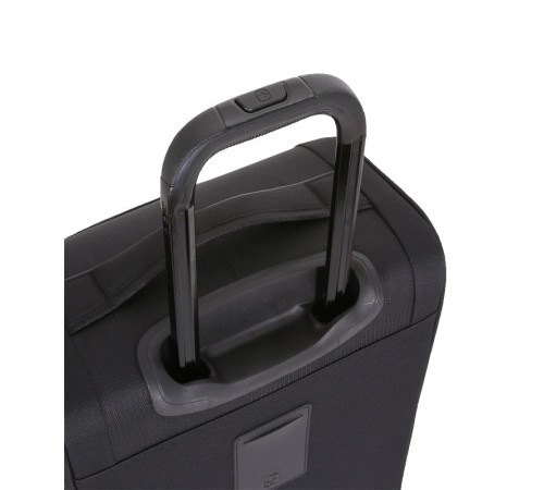Чемодан WENGER Getaway, цвет черный, полиэстер 720x720D добби, 35x20x63 см, 44 л