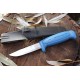 Нож Morakniv Basic 546, нержавеющая сталь, синий, 12241