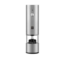Мини мельница электрическая для специй Huohou silver, 14 см