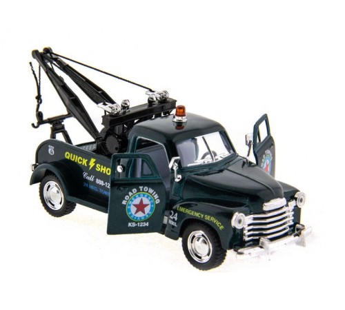 Машина Kinsmart 1953 Chevrolet 3100 Wreckler инерция (1/12шт.) 1:38 б/к