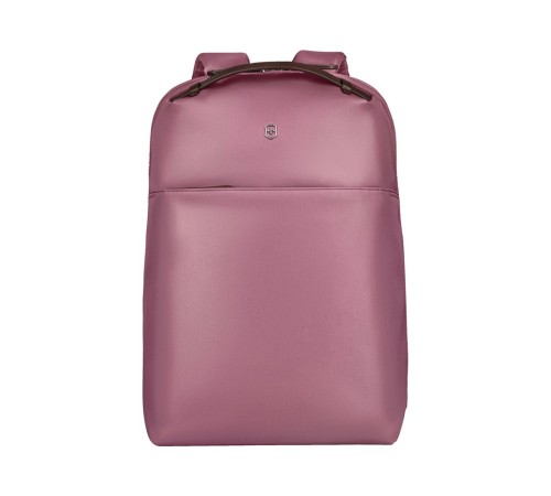 Рюкзак VICTORINOX Victoria Compact Business Backpack 16', пурпурно-розовый, нейлон/кожа, 27x16x40 см