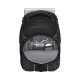 Рюкзак WENGER Sun 16'', черный со светоотражающим принтом, полиэстер, 35x27x47 см, 27 л
