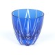 Рюмка TAJIMA GLASS Мерцание звезды 75мл, голубая