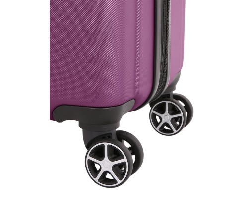 Чемодан SWISSGEAR TALLAC, фиолетовый, АБС-пластик, 35 x 25 x 55 см, 37 л