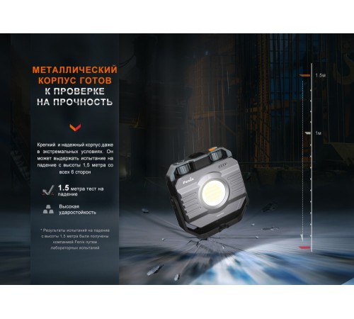 Фонарь многофункциональный Fenix CL28R, 2000 Lumen (Powerbank)