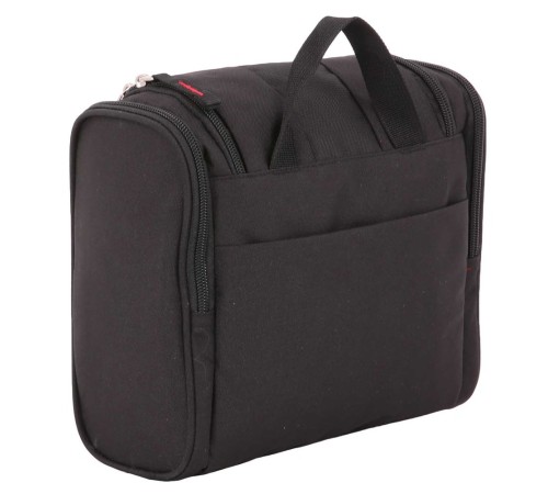 Несессер SWISSGEAR, чёрный, полиэстер, 26х7х23 см