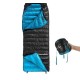 Мешок спальный  Naturehike CWZ400 NH19W400-Z с пуховым конвертом  М черный, 6927595765357