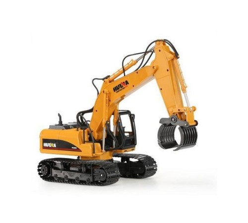 Радиоуправляемый экскаватор c погрузчиком бревен HUI NA TOYS 2.4G 16CH 1/14 RTR