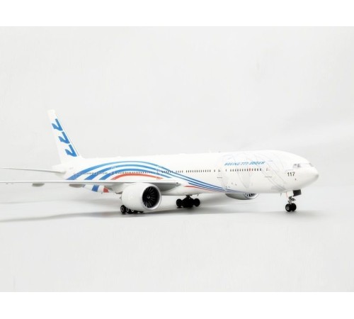 Сборная модель ZVEZDA Пассажирский авиалайнер Боинг 777-300 ER, 1/144