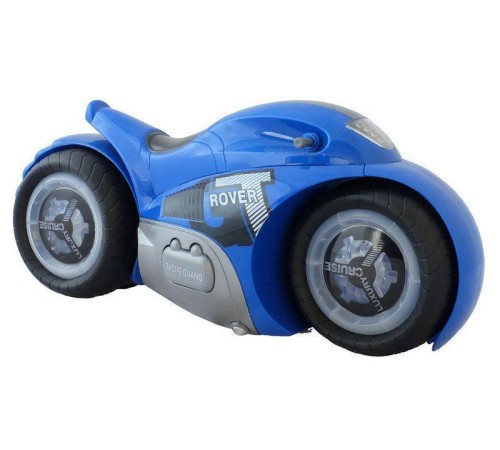 Радиоуправляемый мотоцикл-перевертыш ZhengGuang GT-ROVER 2.4G 1/12 RTR (синий) + Ni-Cd и З/У
