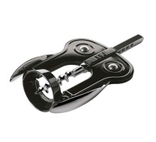 Штопор для вина рычажный двойной Boj Owl-Style Lux Metallic Black