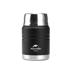 Термос Naturehike NH20SJ041  500мл (для еды) , черный, 6927595767467